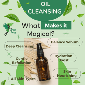 Oil Cleansing info graphic